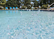 Thumbnail 66 of 74 - Water splashing in a pool with a ladder in the background.