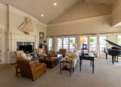 Thumbnail 102 of 147 - This is a photo of the clubhouse piano room at Nantucket Apartments in Loveland, Ohio.