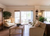 Thumbnail 30 of 147 - This is a photo of the living room in the 2 bedroom, 2 bath Islander floor plan at Nantucket Apartments in Loveland, OH.