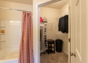 Thumbnail 40 of 147 - This is a photo of the primary bedroom walk-in closet  in the 2 bedroom, 2 bath Islander floor plan at Nantucket Apartments in Loveland, OH.