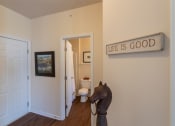 Thumbnail 47 of 147 - This is a photo of the entryway in the 2 bedroom, 2 bath Islander floor plan at Nantucket Apartments in Loveland, OH.
