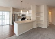 Thumbnail 5 of 147 - This is a photo of the kitchen in the 1255 square foot, 2 bedroom, 2 bath LIghthouse floor plan at Nantucket Apartments in Loveland, OH.
