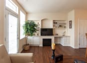 Thumbnail 53 of 147 - This is a photo of the living room in the 1242 square foot, 2 bedroom, 2 and 1/2 bath Spinnaker floor plan at Nantucket Apartments in Loveland, OH.