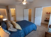 Thumbnail 62 of 147 - This is a photo of the primary bedroom in the 1242 square foot, 2 bedroom, 2 and 1/2 bath Spinnaker floor plan at Nantucket Apartments in Loveland, OH.
