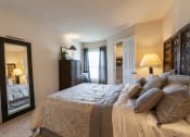 Thumbnail 84 of 147 - This is a photo of the second bedroom  in the 1016 square foot, 2 bedroom, 2 bath Nautica floor plan at Nantucket Apartments in Loveland, OH.