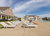 Thumbnail 13 of 147 - This is a photo of the pool area at Nantucket Apartments in Loveland, Ohio.
