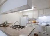 Thumbnail 6 of 50 - kitchen and hallway from the dining room  at Princeton Court, Texas