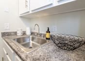 Thumbnail 3 of 29 - This is a picture of the kitchen in a 576 sq foot 1 bedroom, 1 bath apartment at Red Bank Reserve in the Madisonville neighborhood of Cincinnati, Ohio.