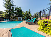 Thumbnail 23 of 29 - This is a photo of the pool area at Red Bank Reserve in Cincinnati, Ohio.