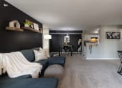 Thumbnail 22 of 98 - This is a photo of the dining room from the living room in the 1226 square foot 3 bedroom, 2 bath Hambletonian at Trails of Saddlebrook Apartments in Florence, KY.