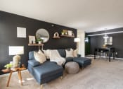 Thumbnail 24 of 98 - This is a photo of the dining room from the living room in the 1226 square foot 3 bedroom, 2 bath Hambletonian at Trails of Saddlebrook Apartments in Florence, KY.