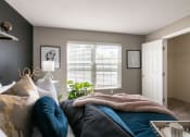 Thumbnail 32 of 98 - This is a photo of the primary bedroom in the 1226 square foot 3 bedroom, 2 bath Hambletonian at Trails of Saddlebrook Apartments in Florence, KY.