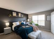Thumbnail 31 of 98 - This is a photo of the primary bedroom in the 1226 square foot 3 bedroom, 2 bath Hambletonian at Trails of Saddlebrook Apartments in Florence, KY.