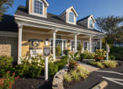 Thumbnail 64 of 98 - This is a photo of the leasing office/resident clubouse building exterior at Trails of Saddlebrook Apartments in Florence, KY.