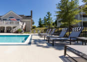 Thumbnail 55 of 98 - This is a photo of the pool area at Trails of Saddlebrook Apartments in Florence, KY.