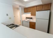 Thumbnail 8 of 60 - Fully Furnished Kitchen at Village East, Franklin, OH, 45005