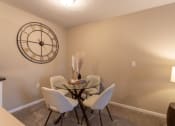 Thumbnail 29 of 75 - This is a photo of the dining room of the 890 square foot 2 bedroom, 2 bath Liberty at Washington Place Apartments in in Miamisburg, Ohio in Washington Township.