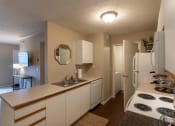 Thumbnail 3 of 75 - This is a photo of the living room of the 890 square foot 2 bedroom, 2 bath Liberty at Washington Place Apartments in in Miamisburg, Ohio in Washington Township.