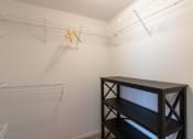 Thumbnail 43 of 75 - This is a photo of the second bedroom walk-in closet of the 890 square foot 2 bedroom, 2 bath Liberty at Washington Place Apartments in in Miamisburg, Ohio in Washington Township.