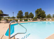 Thumbnail 64 of 75 - This is a photo of the pool area at Washington Place Apartments in Miamisburg, Ohio in Washington Township.