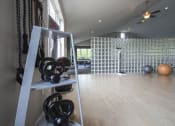 Thumbnail 56 of 75 - This is a photo of the 24-hour fitness center at Place Apartments in Washington Township, OH
