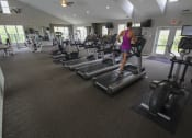 Thumbnail 54 of 75 - This is a photo of the 24-hour fitness center at Place Apartments in Washington Township, OH