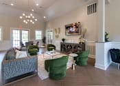 Thumbnail 46 of 61 - The Resident Clubhouse and leasing office at Washington Park Apartments, in Centerville, OH.