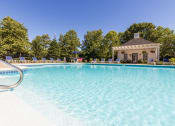 Thumbnail 46 of 57 - This is a photo of the pool area at Washington Park Apartments in Centerville, OH.