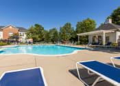Thumbnail 20 of 57 - This is a photo of the pool area at Washington Park Apartments in Centerville, OH.