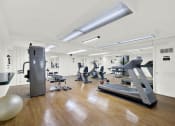 Thumbnail 17 of 54 - the gym has plenty of treadmills and other exercise equipment at Camino de Oro Apartments, Torrance, CA, 90505