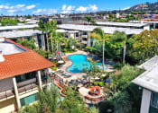 Thumbnail 3 of 55 - a view of the pool at residence inn at Willow Tree Apartments, California