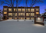 Thumbnail 1 of 50 - A sign in front of a building that says East High.