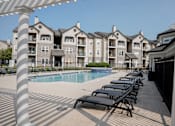Thumbnail 28 of 51 - Poolside Relaxing Area at 92West, Iowa, 50266