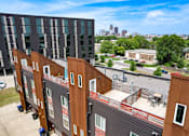 Thumbnail 39 of 42 - A modern apartment building with a view of the city skyline. at Eagle View Lofts, Des Moines, IA, 50309