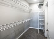Thumbnail 12 of 40 - the walk in closet at the preserve apartments at Velocity Apartments, Des Moines, Iowa