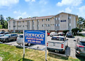 Thumbnail 15 of 20 - Welcoming Signage at Foxwood Apartments, Indianola, IA 50125  