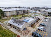 Thumbnail 54 of 57 - Drone View Of Parking at Bristol Ridge, Urbandale, Iowa