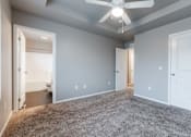 Thumbnail 6 of 30 - Carpeted Bedroom at Danamere Village, Carlisle, IA, 50047