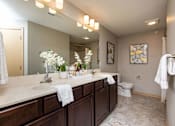 Thumbnail 21 of 31 - Luxurious Bathroom at Lake Shore Apartments, Ankeny, IA