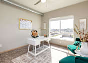 Thumbnail 17 of 31 - Study Desk at Lake Shore Apartments, Iowa