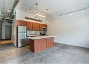Thumbnail 10 of 39 - Fully Equipped Eat-In Kitchen at Clemens Building, Des Moines, IA, 50309