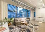 Thumbnail 1 of 39 - Living Room With Plenty Of Natural Lights at Clemens Building, Des Moines, IA, 50309