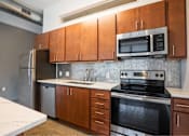 Thumbnail 2 of 39 - Bright Kitchen at Clemens Building, Des Moines, IA