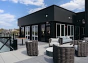 Thumbnail 49 of 53 - Rooftop Lounge at Level, Iowa, 50309