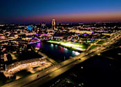 Thumbnail 52 of 53 - City View In Night at Level, Des Moines  