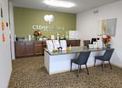 Thumbnail 13 of 20 - Counter in a lobby of a cedarbrook place office at Cedarbrooke Place , Norwalk