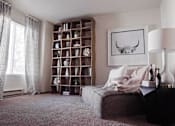 Thumbnail 8 of 30 - Cozy Reading Room at Hamlet Apartments, West Des Moines, IA