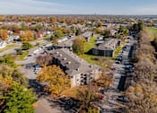 Thumbnail 19 of 30 - Aerial View at Hamlet Apartments, West Des Moines, Iowa