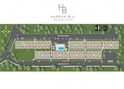 Thumbnail 23 of 23 - a site plan of the development of harbor blvd apartments