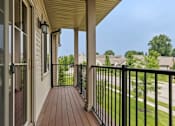 Thumbnail 15 of 35 - Private Apartment Balcony at Encore Townhomes, Utica, Michigan